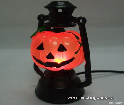 LED USB Pumpkin Hurricane Lamp, LED Holiday Lights