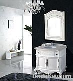 Solid Wood Bathroom Cabinet