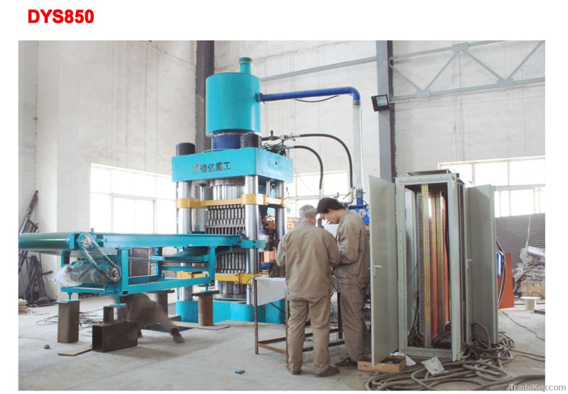 Fly ash block machine