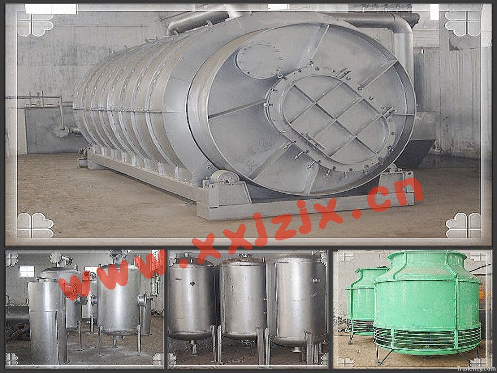 waste plastic oil refining plant