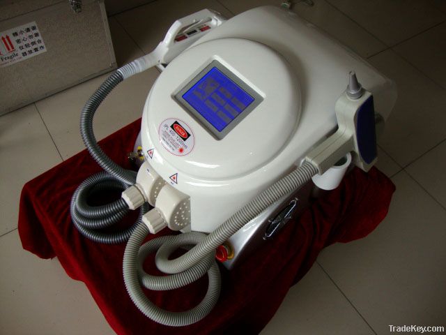 IPL+laser machine for Skin care Tattoo removal hair removal