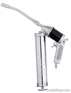 Angle-Free Rotating &amp; Continuous Flow Air Grease Gun