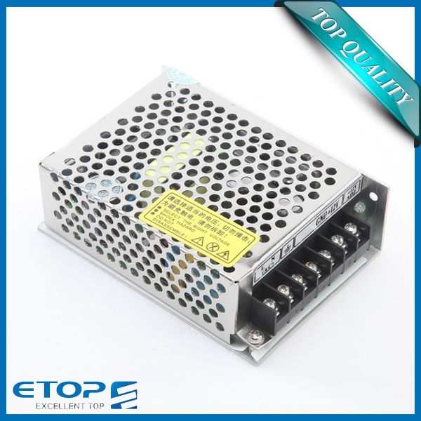 Power Supply Single Enclosed 50W 