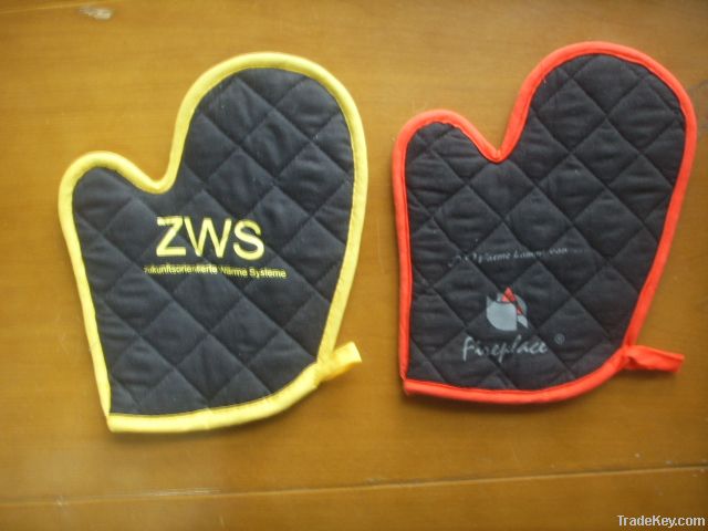 New Design printed oven mitten