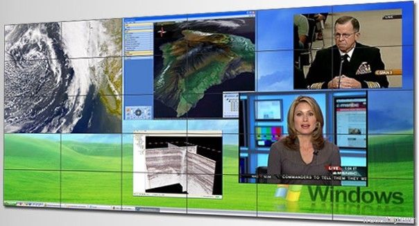 ultra narrow  video wall