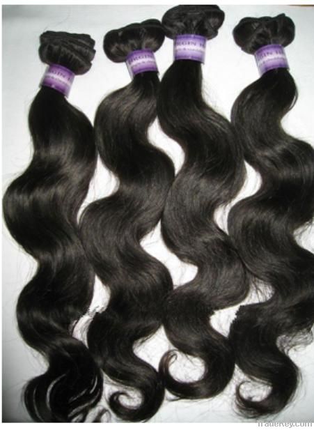 body wave hair weft