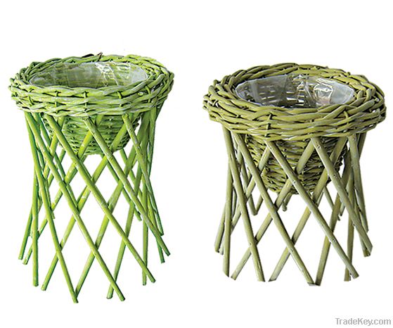 Wicker Flower Baskets