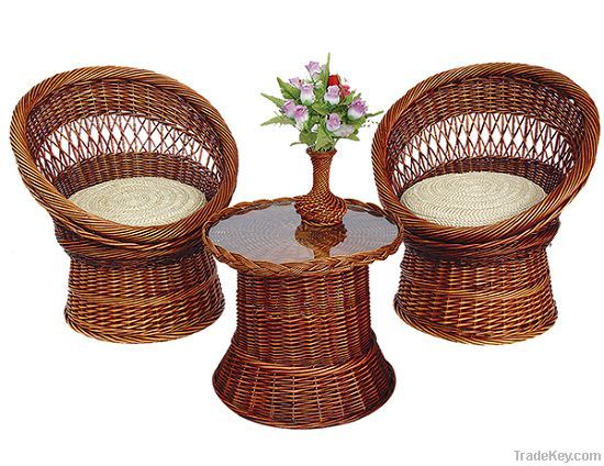 Wicker Tea Tables