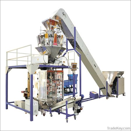 Multi head Weigher Pouch Packaging Machine