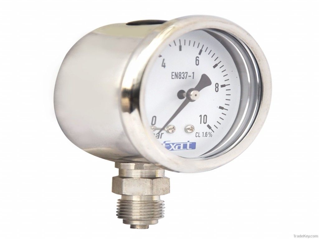 Stainless Steel Liquid Filled Pressure Gauge