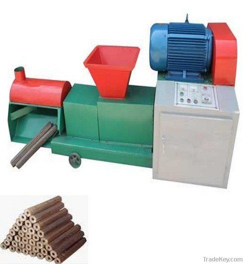 Sawdust briquette making machine