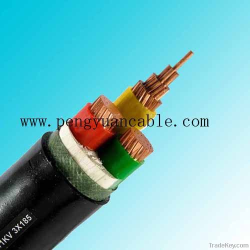 PVC insulated power cable