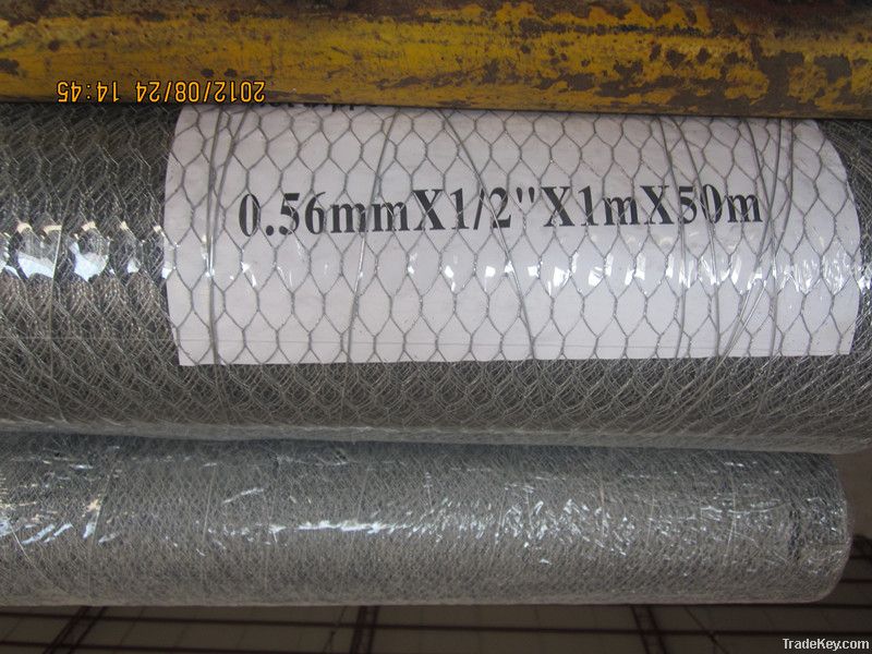 Galvanized Hexagonal Wire Mesh