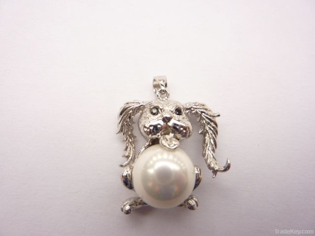 Silver Wax setting Necklaces, Pandents