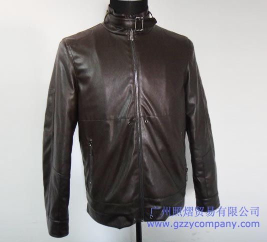 G.Z&amp;YOUNG- Man Jacket with stand collar