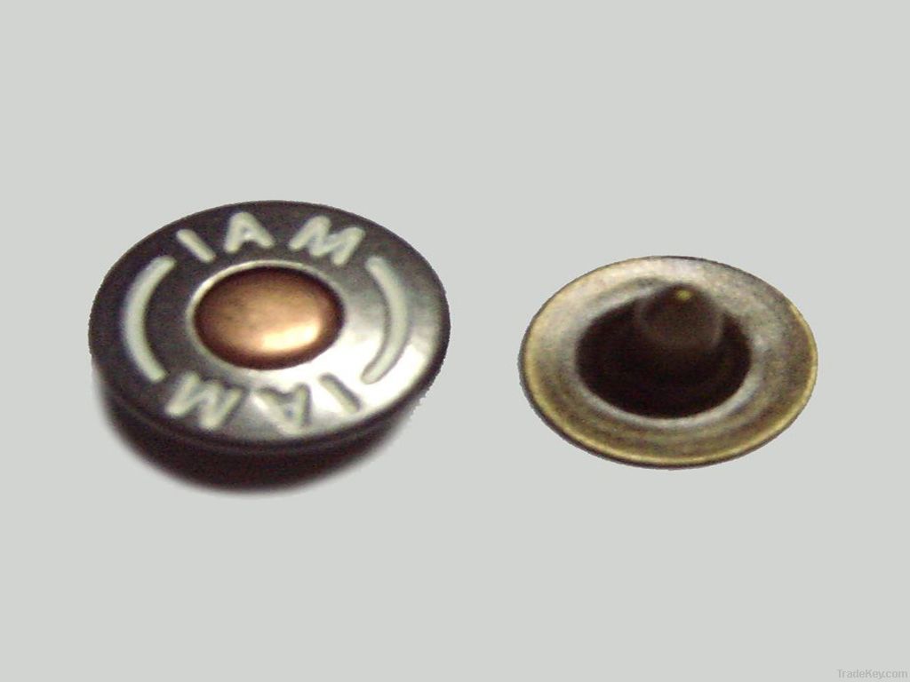 9mm OEKO metal clothing rivet fastener