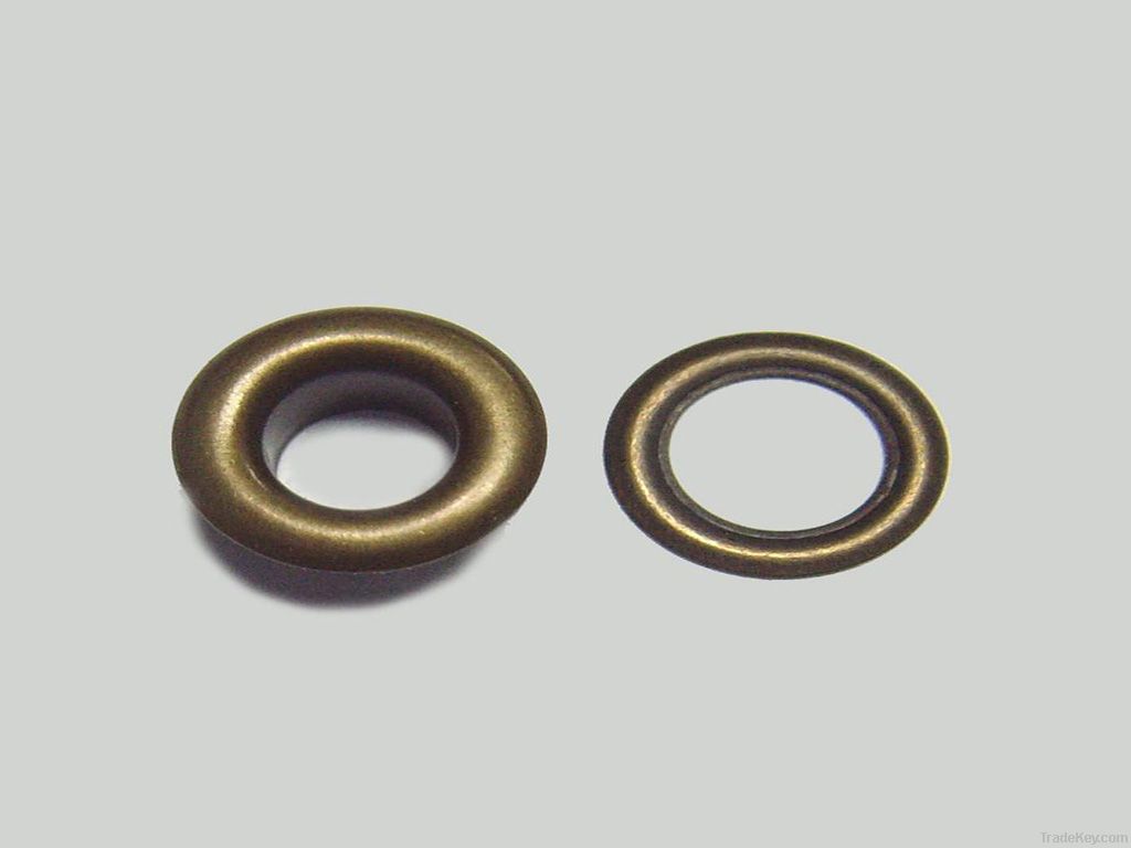 OEKO metal brass clothing eyelet fastener