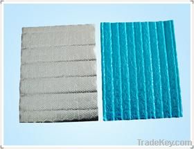 Fire retardant woven cloth heat reflective insulation