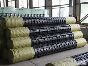 Steel-Plastic Composite Geogrids for Mining