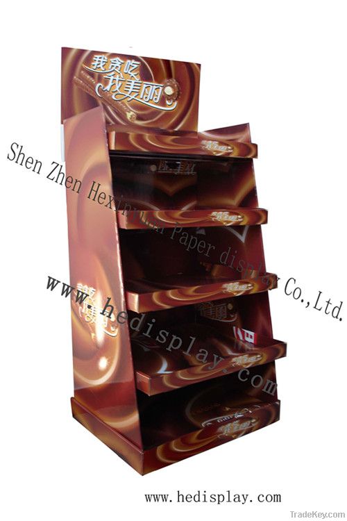 Floor displays, Corrugated display stands, cardboard display racks