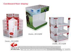 Umbrella cardboard display stands/Golf paper display racks