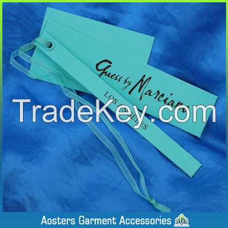 Fashion Paper Hang Tag For Garment