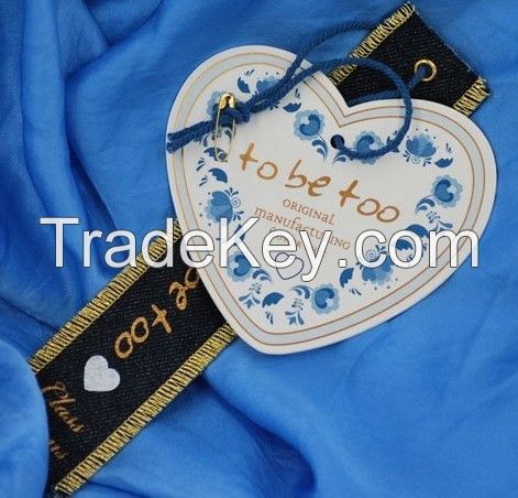 No Moq Custom Make Your Fashion Paper Hang Tag For Garment