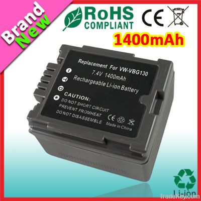 New Camera Battery DMW-VBG130 for Panasonic