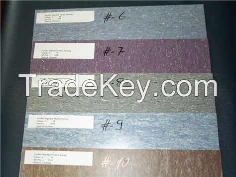 Stocklot Gerflor Plastic Floor Coverings in tiles