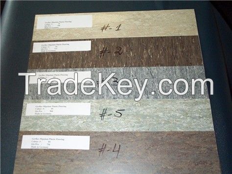 Stocklot Gerflor Plastic Floor Coverings in tiles