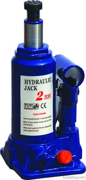 hydraulic bottle jack 2ton with safety valve