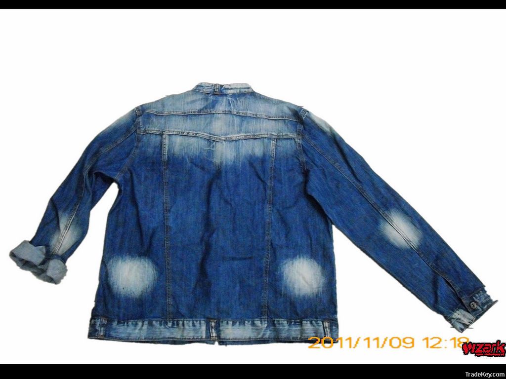 latest men's fashion denim jacket