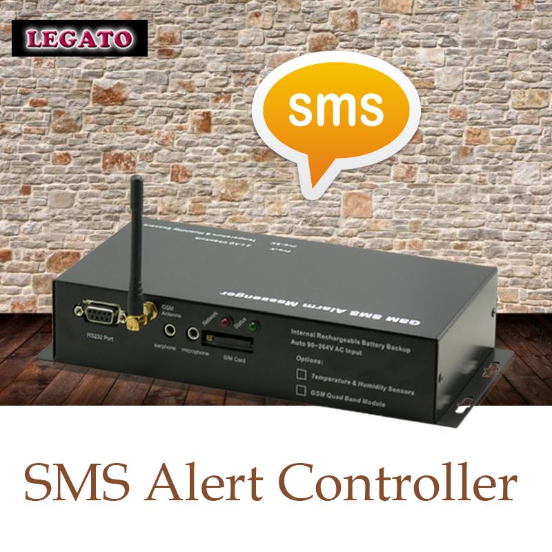 SMS Alert Controller data logger humidity sensor