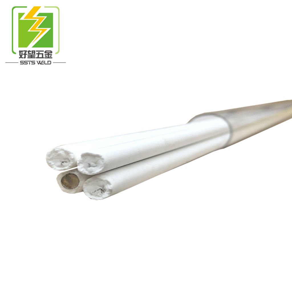 Flux coated welding rod