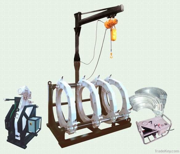 SKCH800 plastic pipe hydraulic butt fuison weld machine