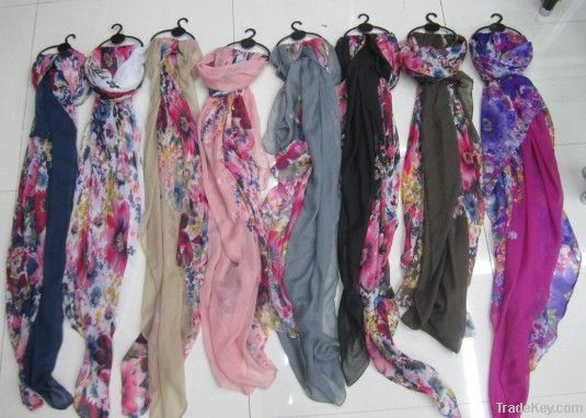 Wholesale Hot Sale Newest Fashion Chiffon Long Scarf