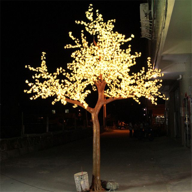 Novel design beautiful led tree decoration