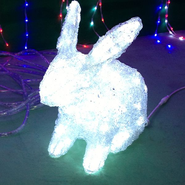 Newest factory sale different types rabbit led night light