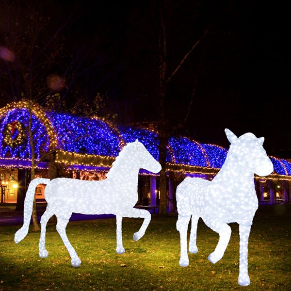 New coming special design Led 3D light horse