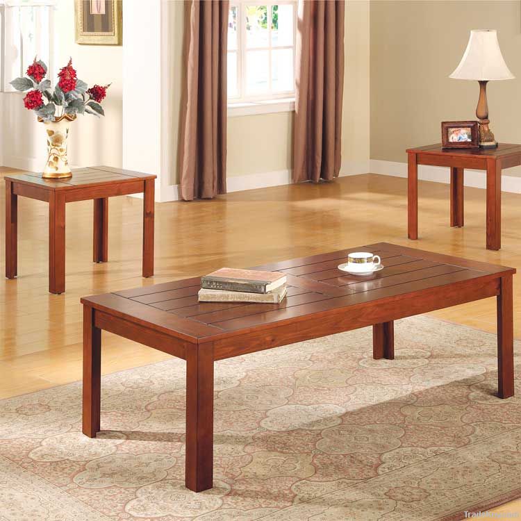 Occasional Wooden Coffee Table Sets