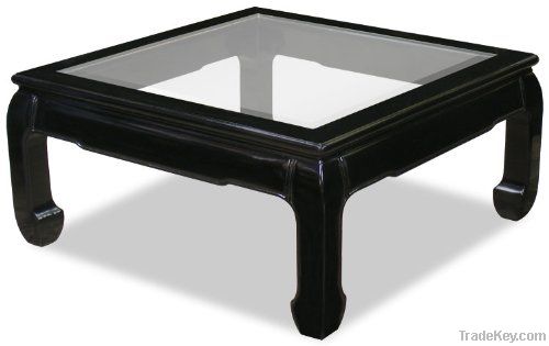 Glasses Insert Coffee Table Set