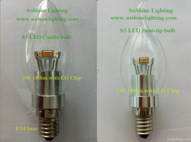 LED Crystal bulb-E12-Gloden holder/Ceramic base