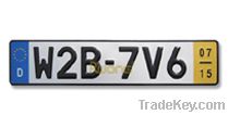 car number plate