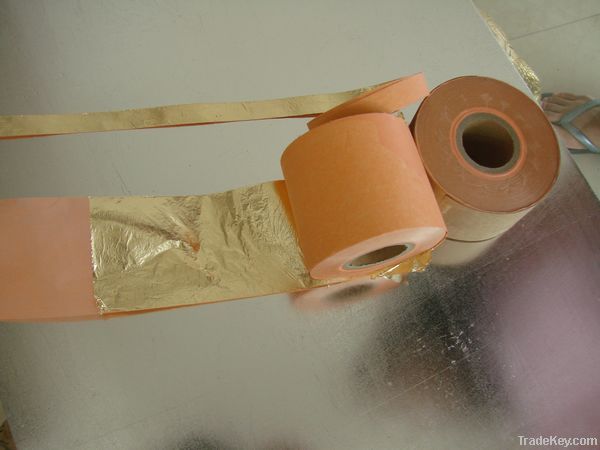 Bronze Foil Roll Imitation Gold Leaf Strip