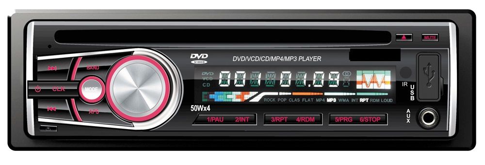  car radio with usb  sd cd mp3 mp4 dvd  9528