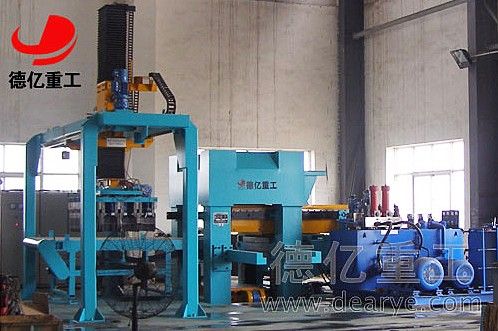 DY1250 type automatic hydraulic brick-making machine