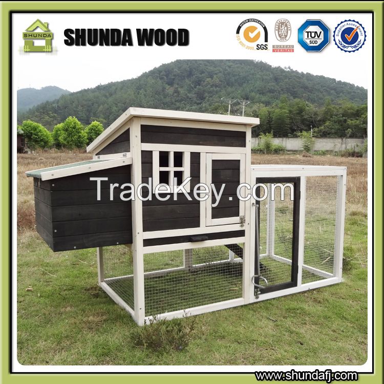 SDC011 Waterproof Chinese Fir Wood Outdoor Chicken Cage Chicken House Chicken Coops