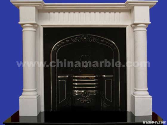 marble fireplace