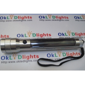 Aluminum Alloy Solar Power LED Flashlight