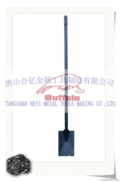 shovel with metal handle